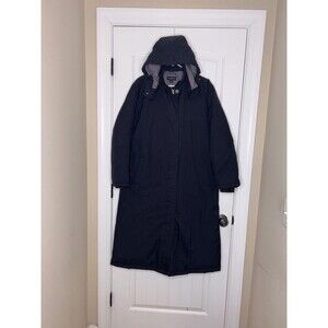 Lands' End‎ Women's Size L Parka Jacket Black